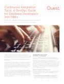Continuous Integration Tools: A DevOps Guide for Database Developers and DBAs