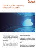 Slash Cloud Backup Costs with Quest  QoreStor 