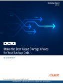 DCIG Report - Choosing the Best Cloud Storage for Data Protection