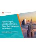 Faster, Simpler, More Cost-Effective Cloud Data Integration for Analytics