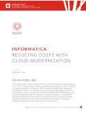 Reducing Costs with Cloud Modernization
