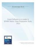 Quadrant Knowledge Solutions 2022 Data Preparation Tools Spark Matrix