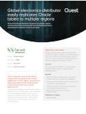 Global electronics distributor reasily replicates Oracle tables