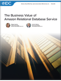 IDC Business Value of Amazon Relational Database Service