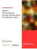 2026 IT Virtualization Survey: What's Next for VMware Users